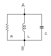 RLC並列回路図