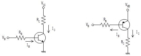 トランジスターのエミッタ接地回路